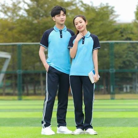 May quần áo đồng phục du học sinh